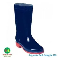Ủng Bảo Hộ Thùy Dương 285 màu xanh dương đỏ