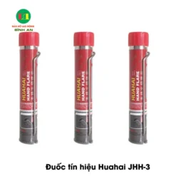 Đuốc tín hiệu Huahai JHH-3: Đuốc cầm tay cứu sinh chuẩn SOLAS